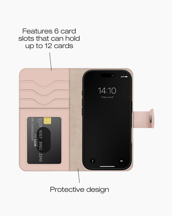 Magnet Wallet+ iPhone 17 Pro Max Pink Rosa
