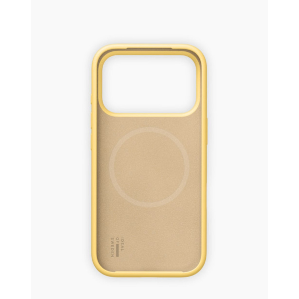 Silicone Case MagSafe iPhone 17 Pro Max Soft Lemon Gul
