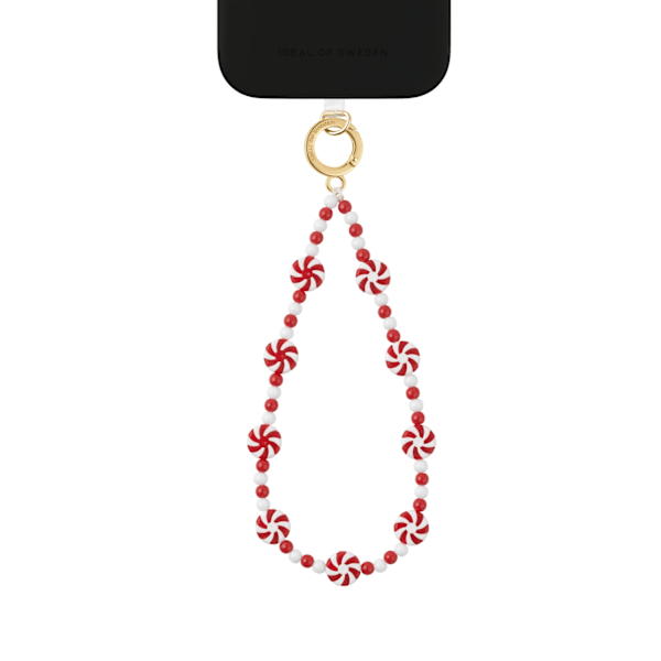 Phone Wristlet Strap Candy Cane