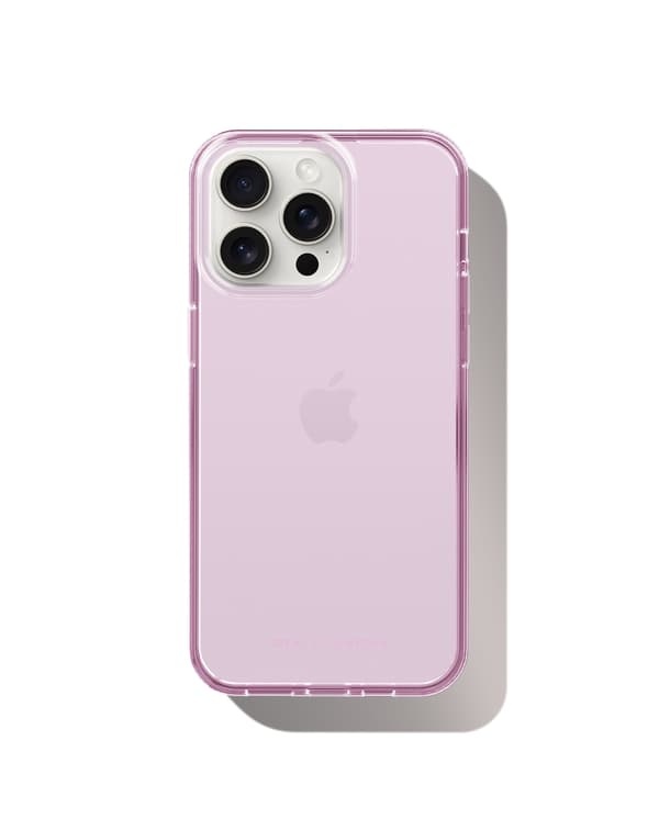 Clear Case iPhone 15 Pro Max Light Pink Light pink