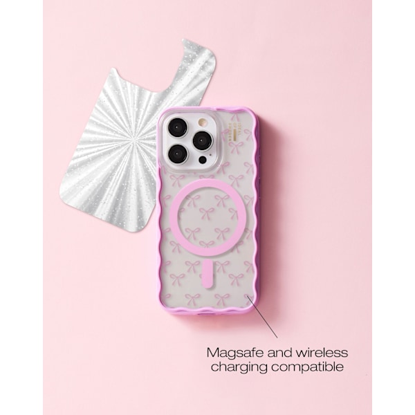 Print Pack iPhone 12 Pro Max / 13 Pro Max / 14 Pro Max / 15 Pro Max / 16 Pro Max Bow Fever Silver