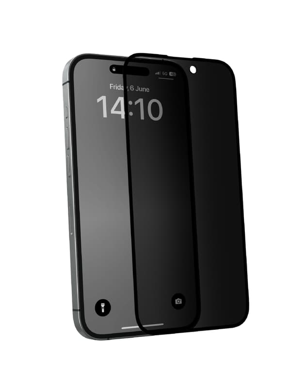 IDEAL Full Coverage Privacy Glass iPhone Air Transparent