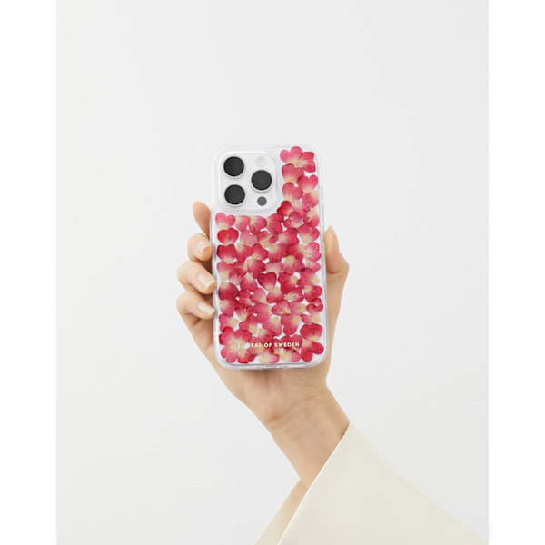 Clear Case iPhone 14 Pro Max Red Roses Transparent