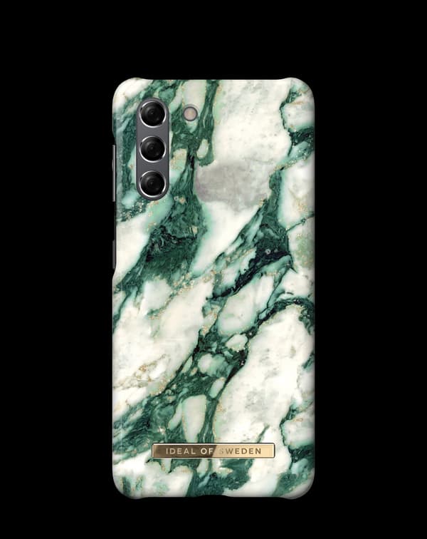 Printed Case Galaxy S21 Calacatta Emerald Marble Greed