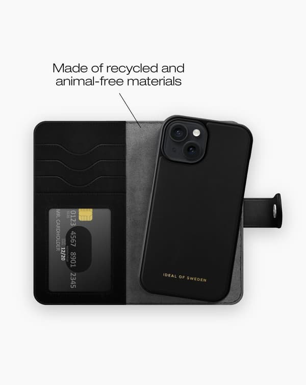 Magnet Wallet+ iPhone 15 Black
