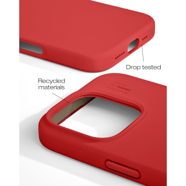 Silicone Case iPhone 16 Pro Max Red