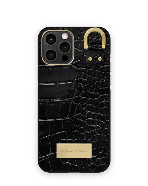 Atelier Case iPhone 12 Pro Max Black Croco Black
