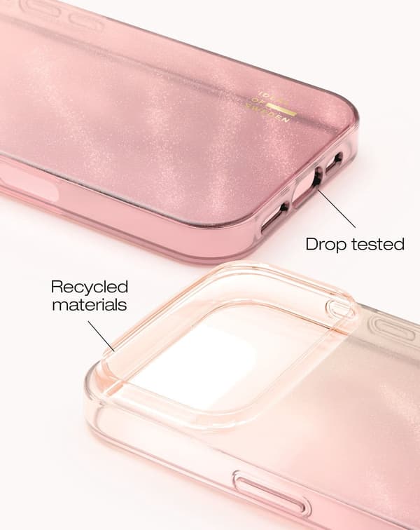 Clear Case iPhone 17 Pro Max Rose Blush Rosa