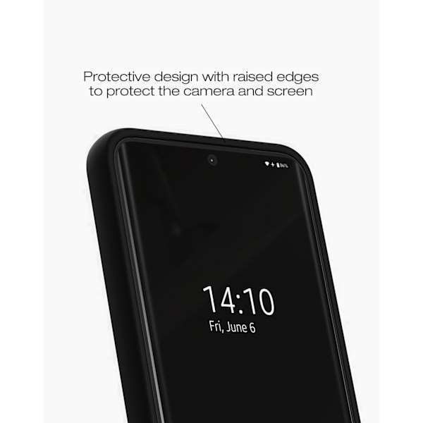Silicone Case MagSafe Galaxy S24 / S25 Black Svart