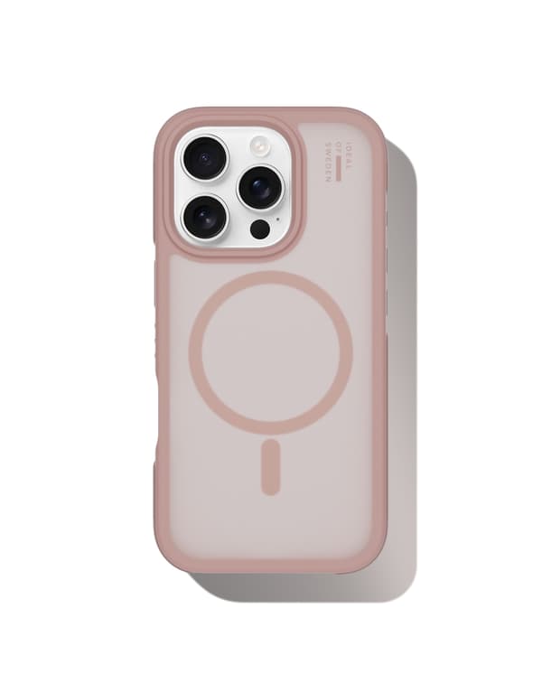 Ideal Bumper Case MagSafe iPhone 16 Pro Blush Pink Rosa
