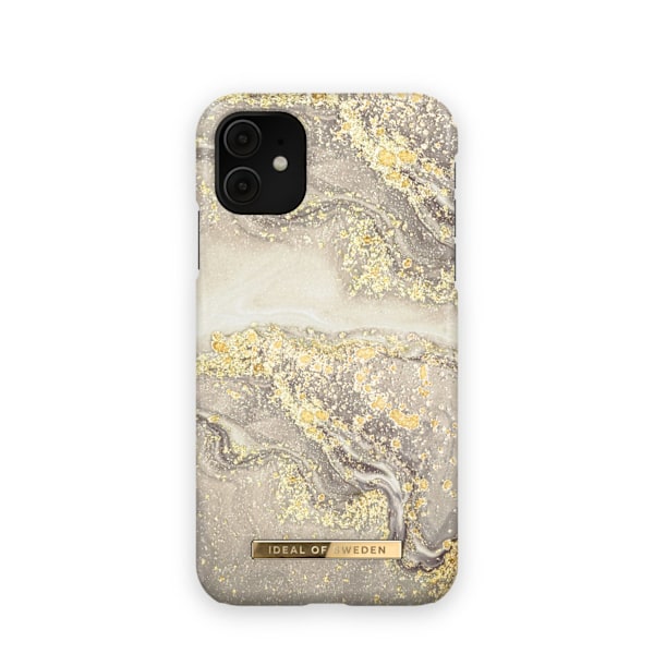 Printed Case iPhone 11 / XR Sparkle Greige Marble