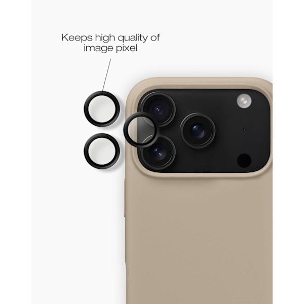 Individual Camera Lens Protector Kit iPhone 17 Pro / 17 Pro Max Black