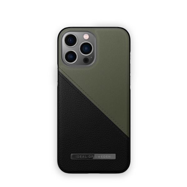 Atelier Case iPhone 12 Pro Max / 13 Pro Max Onyx Black Khaki Green