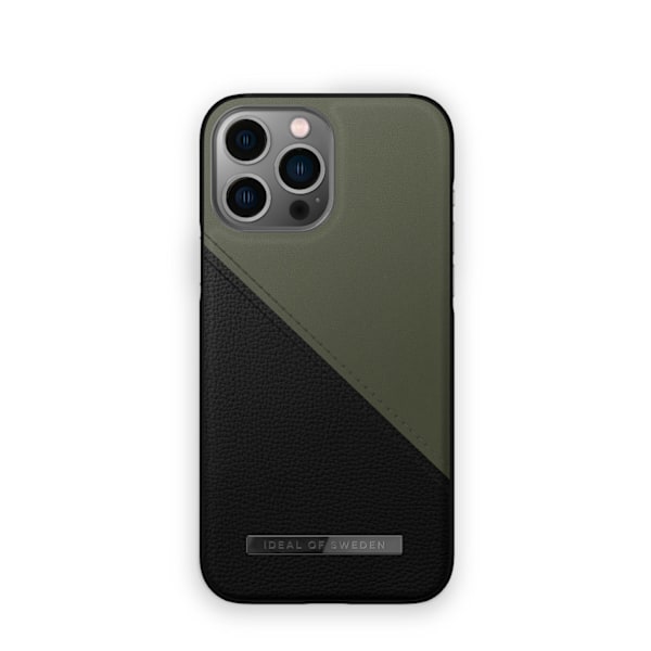 Atelier Case iPhone 12PM/13PM Onyx Black Khaki