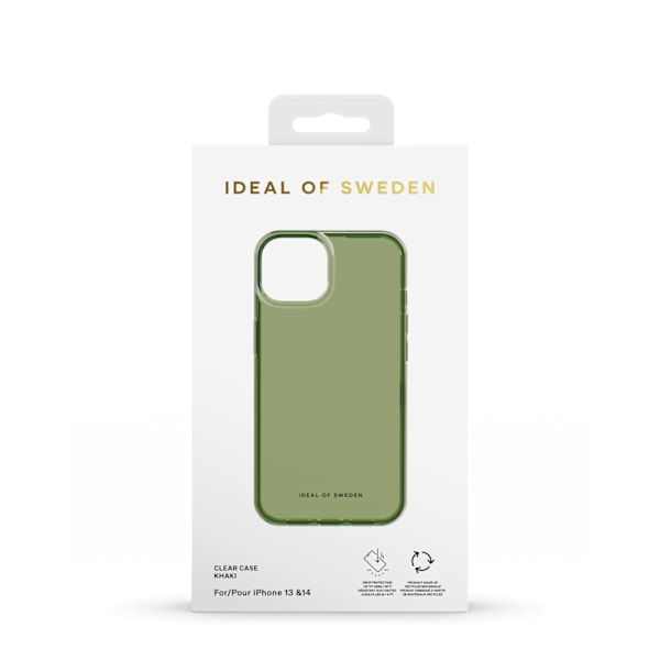 Clear Case iPhone 13/14 Khaki