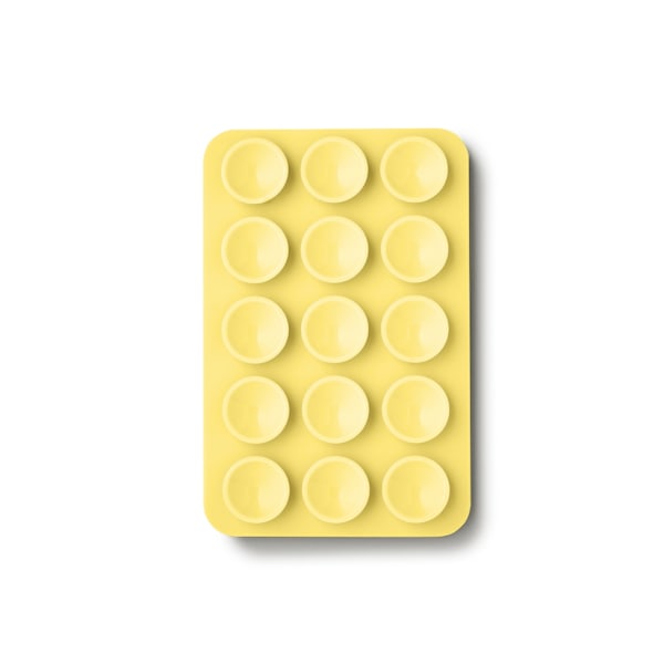 MagSafe Suction Phone Mount Soft Lemon Yellow