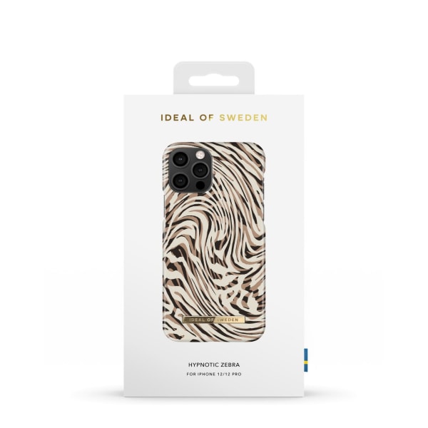 Printed Case iPhone 12/12P Hypnotic Zebra