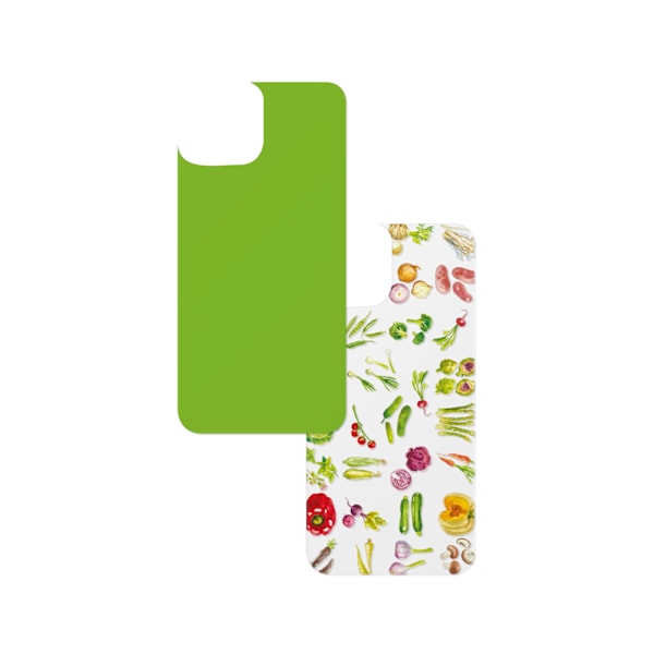 Print Pack iPhone 12 / 12 Pro / 13 / 14 / 15 / 16e Veggie Green Green