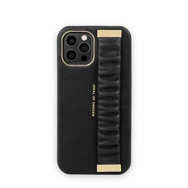 Statement Case iPhone 12 Pro Max Ruffle Noir Top Handle Black