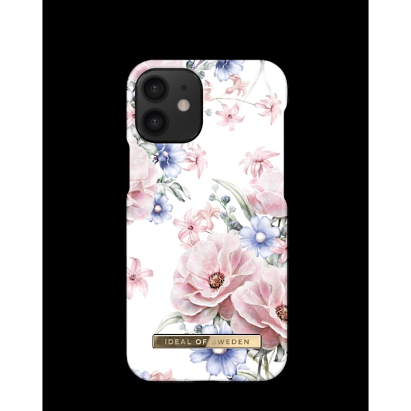 Printed Case iPhone 12 Mini Floral Romance White