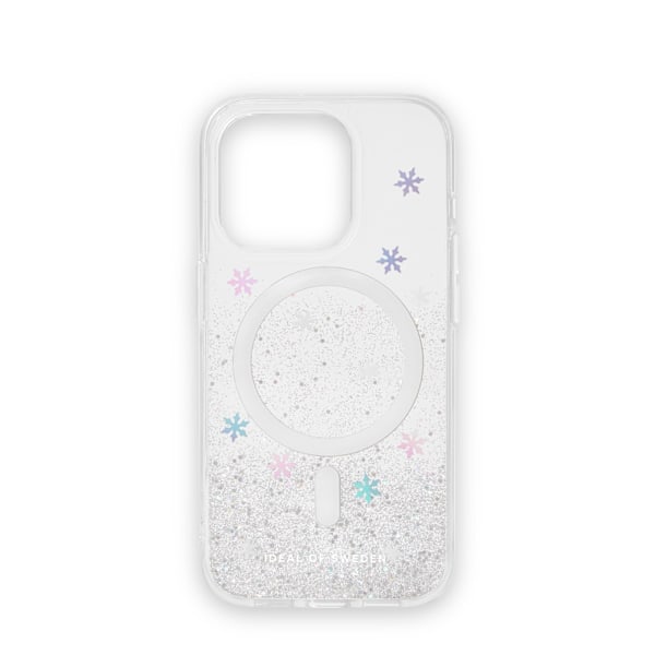 Clear Case MagSafe iPhone 15 Pro Snowflake