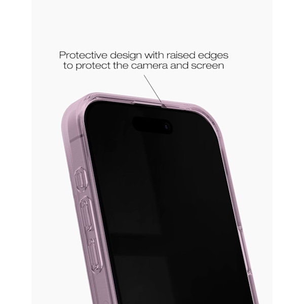 Clear Case MagSafe iPhone 15 Pro Max Light Pink Light pink