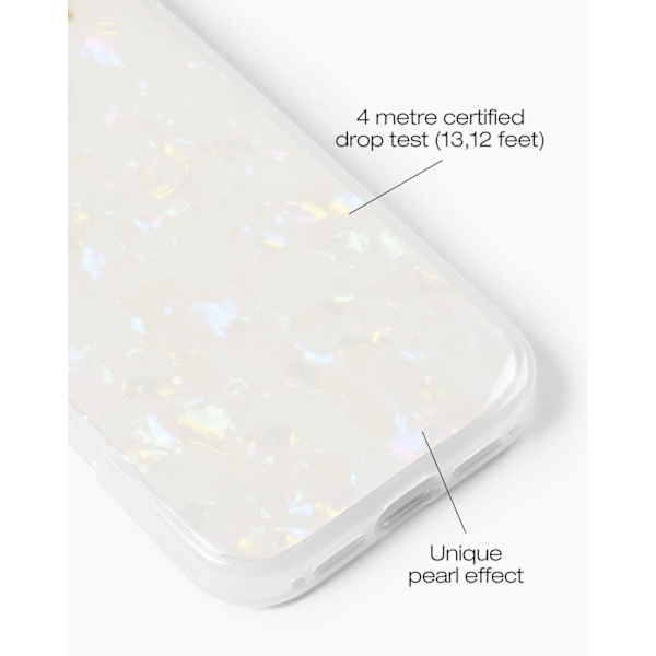 Pearlised Case iPhone 16 Pro White