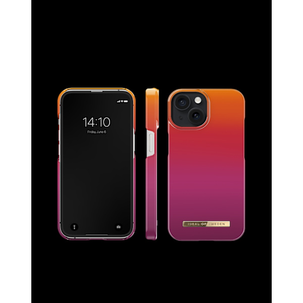 Printed Case iPhone 15 Vibrant Ombre multifärg