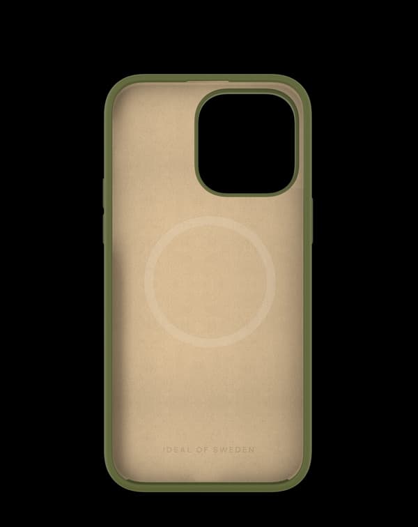 Silicone Case MagSafe iPhone 14 Pro Max Khaki Green