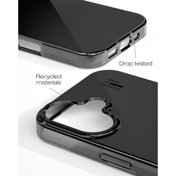 Mirror Case iPhone 16 Plus Mirror Black
