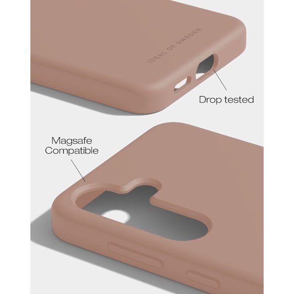Silicone Case MagSafe Galaxy S24 Plus / S25 Plus Blush Pink Rosa