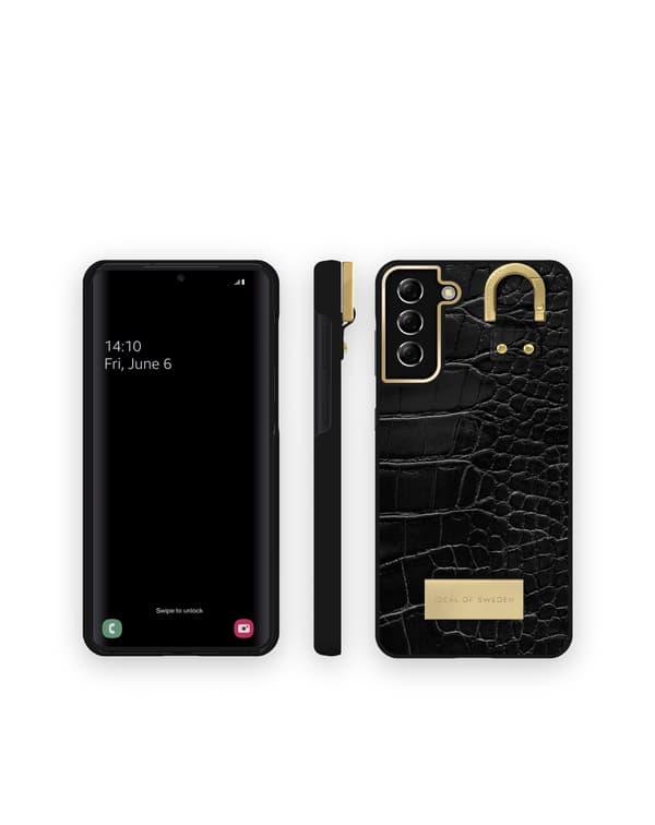 Atelier Case Galaxy S21 Plus Black Croco Black