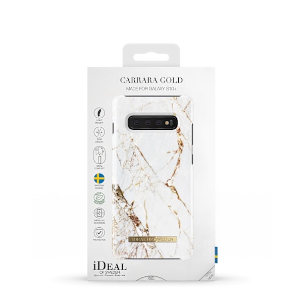 Printed Case Galaxy S10 Plus Carrara Gold