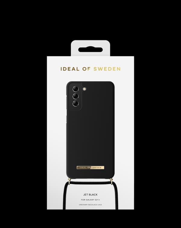 Ordinary Necklace case Galaxy S21 Plus Jet Black Black