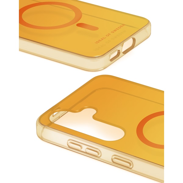 Clear Case MagSafe Galaxy S24 / S25 Orange Spritz