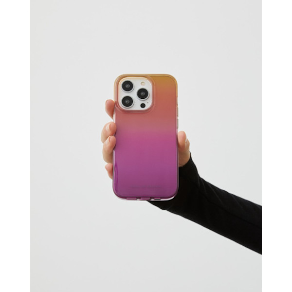 Clear Case iPhone 15 Pro Max Vibrant Ombre multifärg