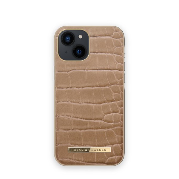 Atelier Case iPhone 13 Mini Camel Croco