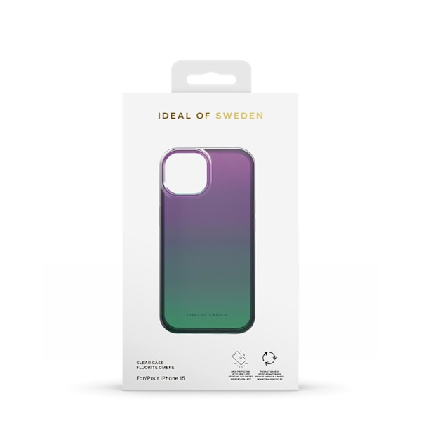 Clear Case iPhone 13/14/15 Fluorite Ombre