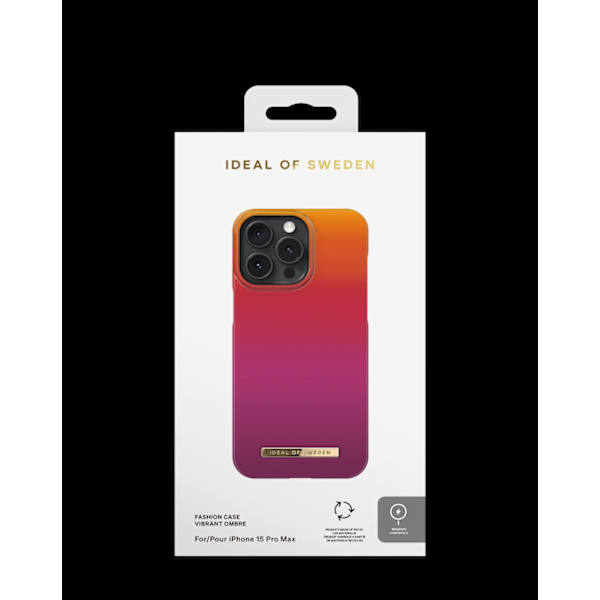 Printed Case MagSafe iPhone 15 Pro Max Vibrant Ombre Multicolor