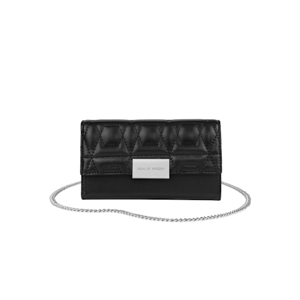 Statement Clutch iPhone 11 / XR Quilted Black