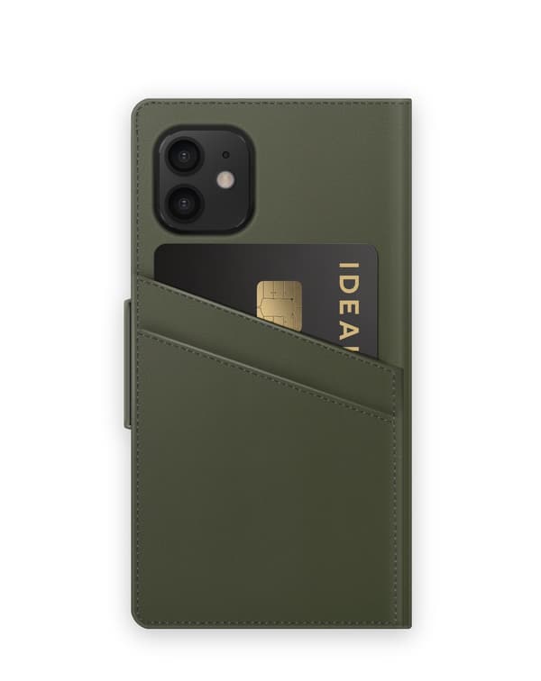 Atelier Wallet iPhone 12 Mini Intense Khaki Green