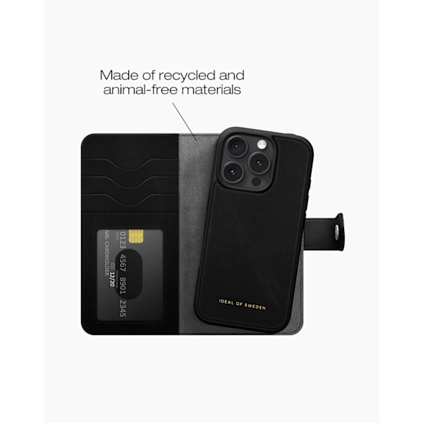 Magnet Wallet+ iPhone 16 Pro Black