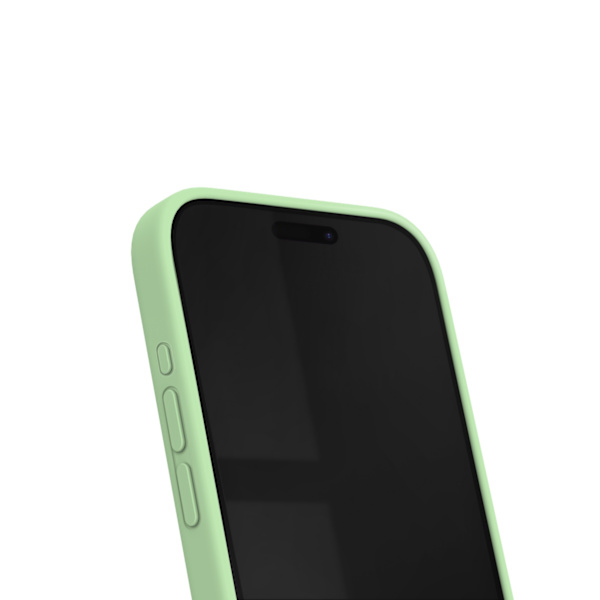 Silicone Case MagSafe iPhone 15 Pro Max Mint Green