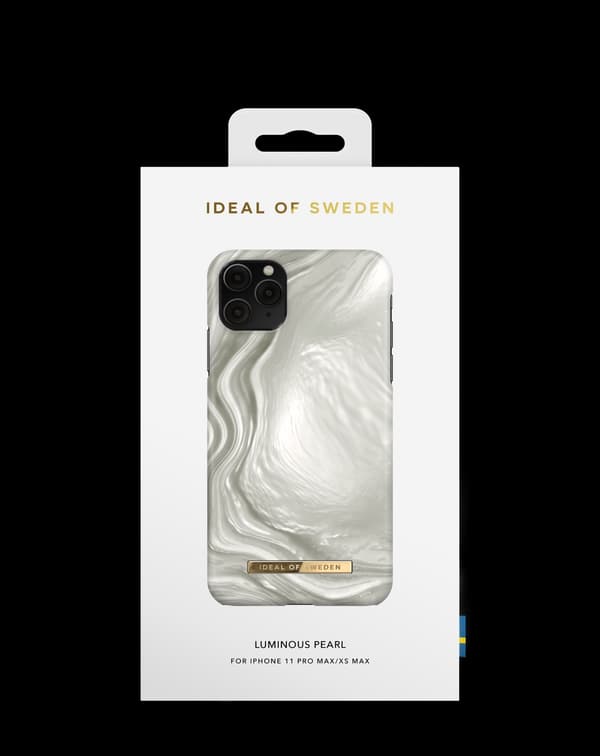 Printed Case iPhone 11 Pro Max / XS Max Luminous Pearl Silver