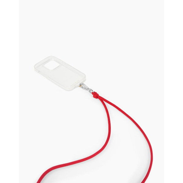 Cord Phone Strap Radiant Red