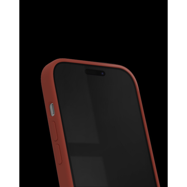 Silicone Case iPhone 15 Plus Dark Amber Brown