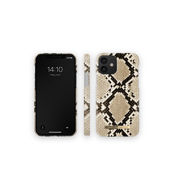 Printed Case iPhone 12 / 12 Pro Sahara Snake Beige