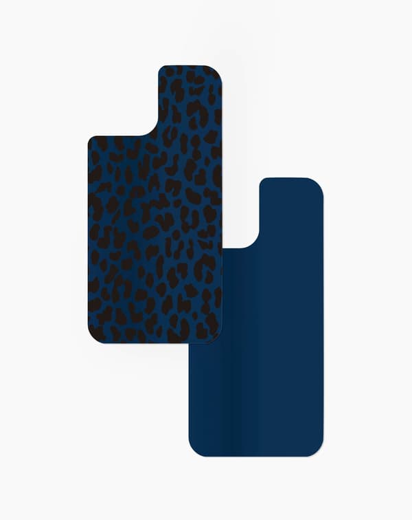 Print Pack iPhone 12 / 12 Pro / 13 / 14 / 15 / 16e / 17e Midnight Blues Blå
