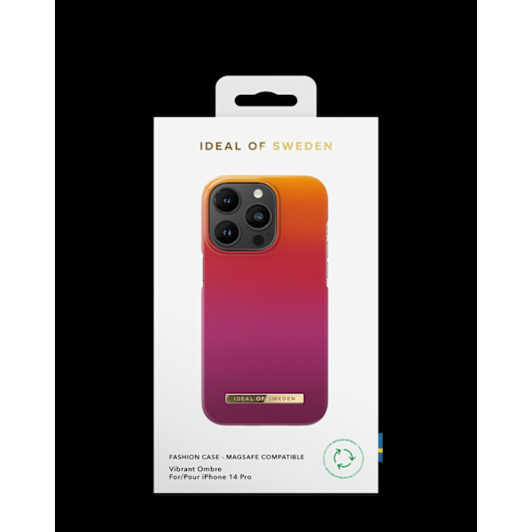 Printed Case MagSafe iPhone 14 Pro Vibrant Ombre MultiColor