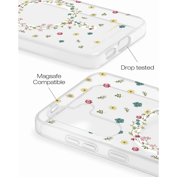 Clear Case MagSafe Galaxy S24 Plus / S25 Plus Petite Floral